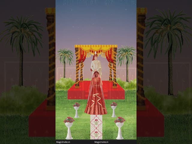 Shaadi Mandap – Classic Hindu Wedding Video Invitation